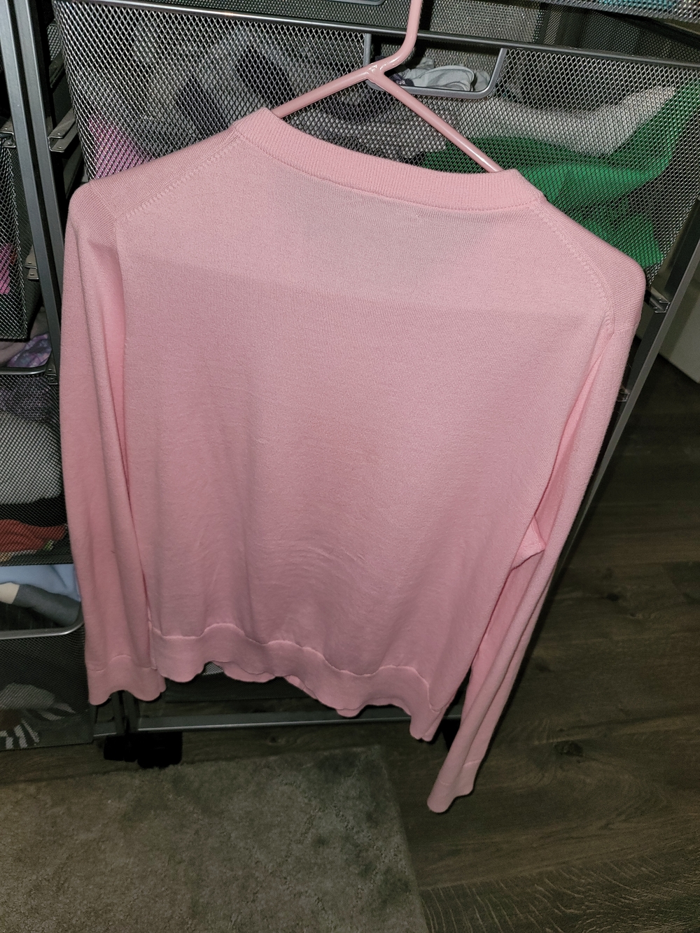 J. Crew Pink Button-Up Cardigan - Picture 3 of 5